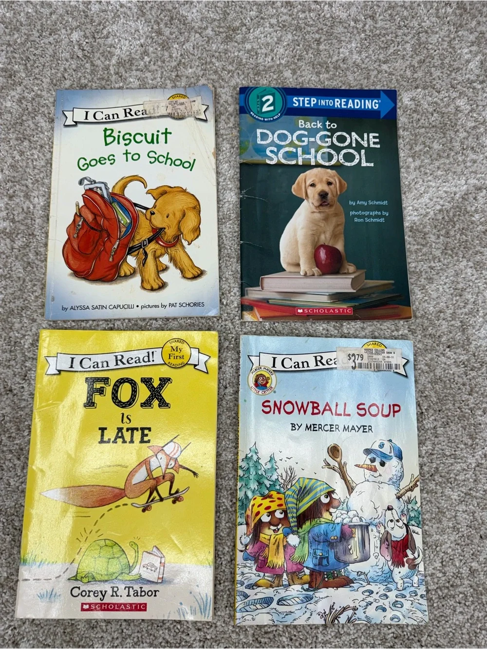 Beginner Reader I Can Read Children's Book Bundle Lot of 8